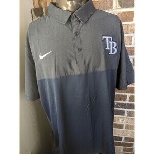 Tampa Bay Rays NIKE Performance MLB Baseball Golf Polo Sz XXL Great Condition